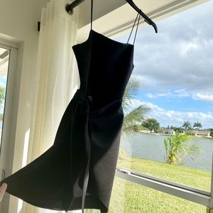 ASOS spaghetti strap wrap dress